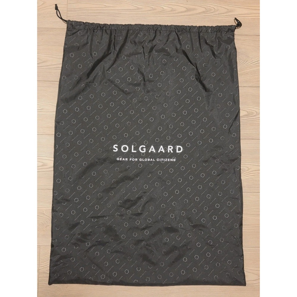 Solgaard Luggage Drawstring Storage Cover Bag (for Carry On) Black NEW
